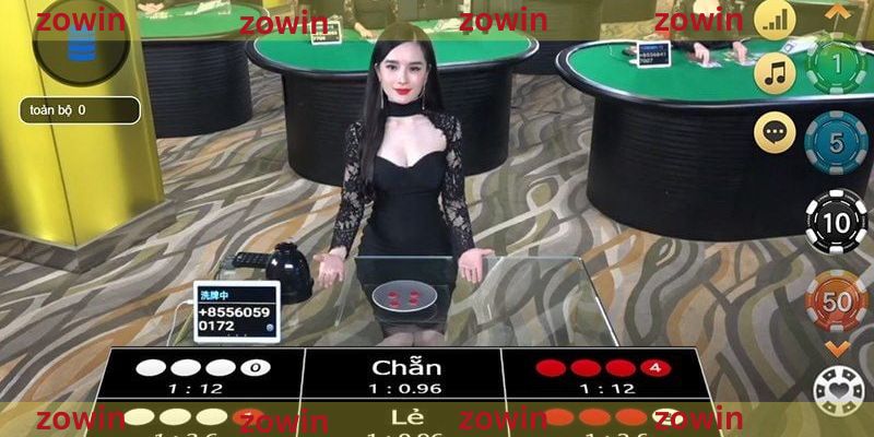 Live casino ZOWIN