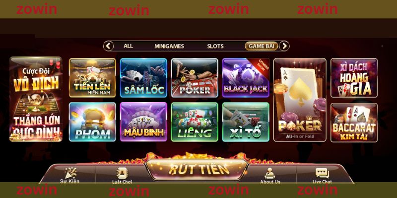 Chơi game zowin