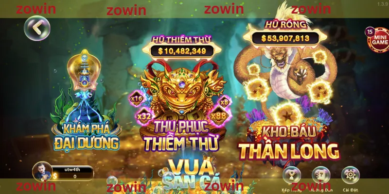Bắn Cá Zowin